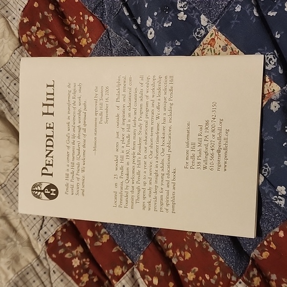 Set of 2 Pendle Hill Pamphlets Cultivating Sanctuary and No. 206 - Picture 9 of 9